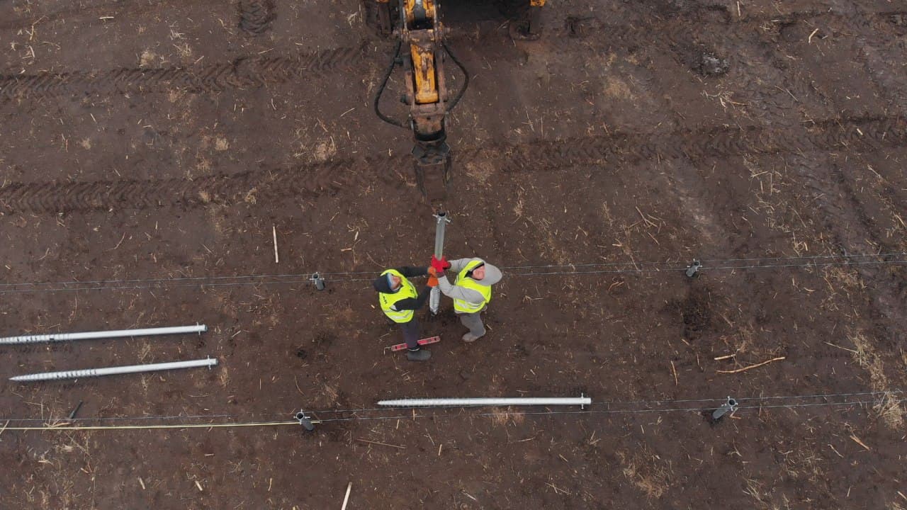 Solární elektrárna o výkonu 4,3 MW Charkovská oblast, UA