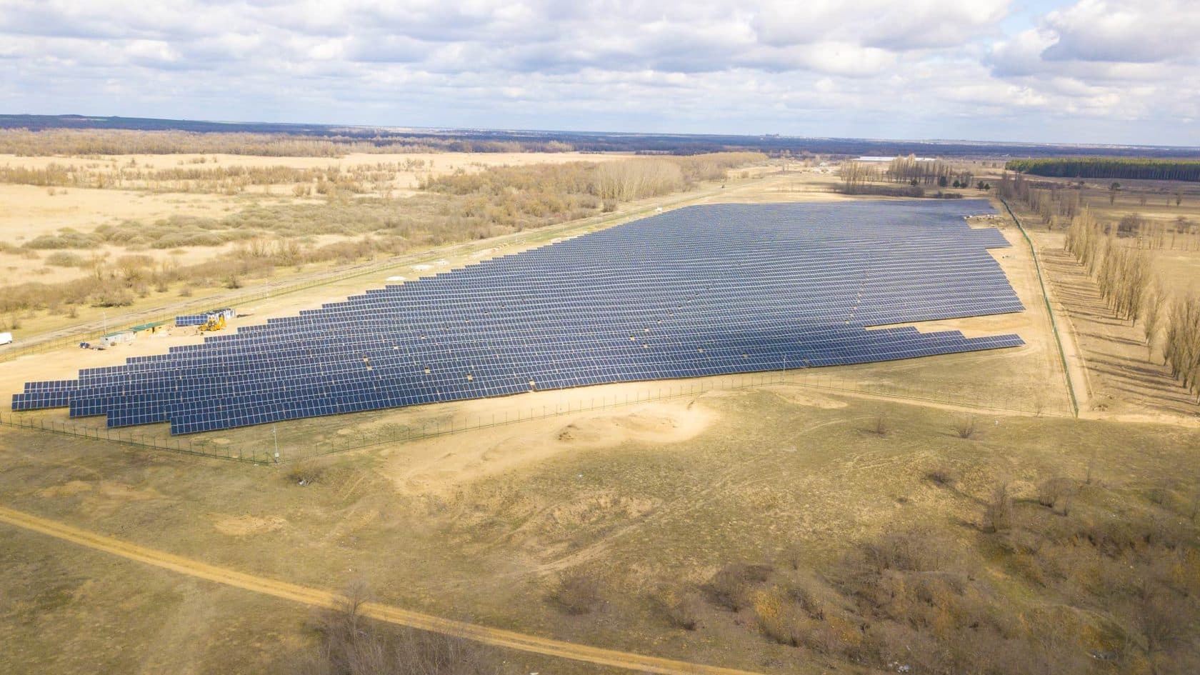 Solární elektrárna o výkonu 4,68 MW Chersonska oblast, UA